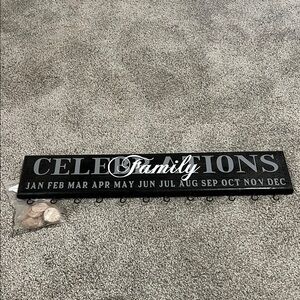 Black Family Celebrations Wall Plaque